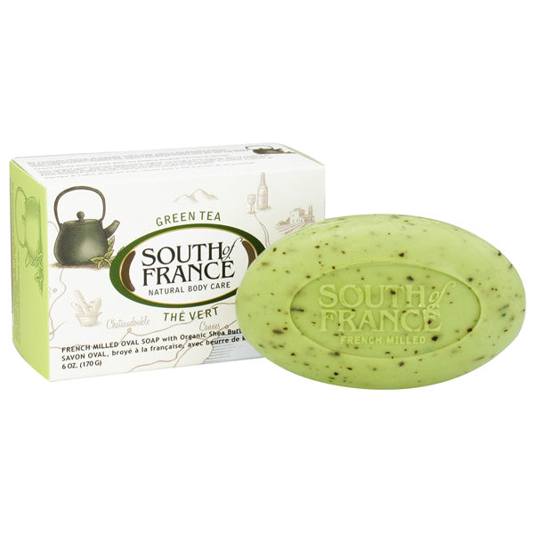 South Of France - French Milled Bar Soap Green Tea - 6 oz. (170 g)