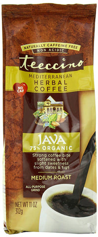 Teeccino - Mediterranean Herbal Coffee Java - 11 oz. (312 g)