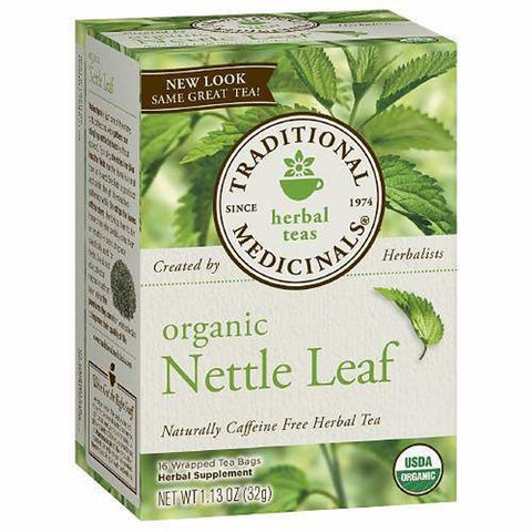 Traditional Medicinals - Organic Nettle Leaf Herbal Tea - 6 x 16 Tea Bags