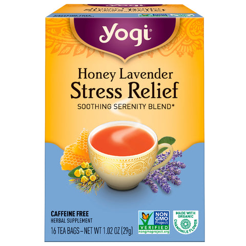 YOGI TEA - Honey Lavender Stress Relief Tea