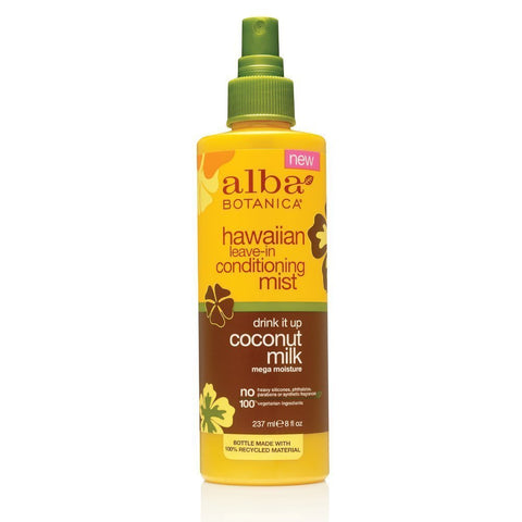 ALBA BOTANICA - Hawaiian Drink It Up Leave-In Conditioner Coconut Milk