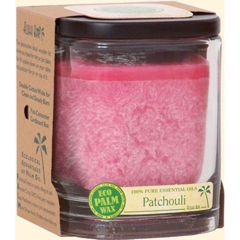 ALOHA BAY - Eco Palm Wax Candle Patchouli Rose