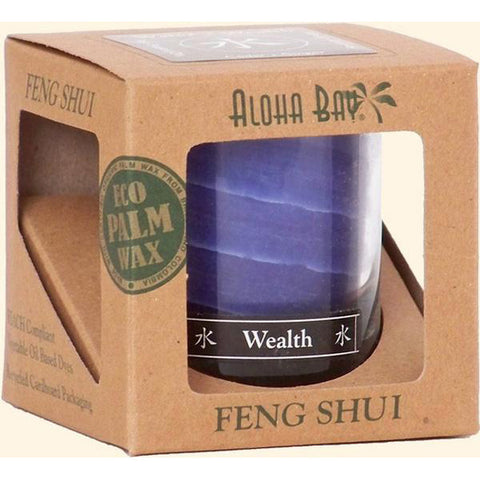 ALOHA BAY - Feng Shui Candles Gift Box Water Wealth