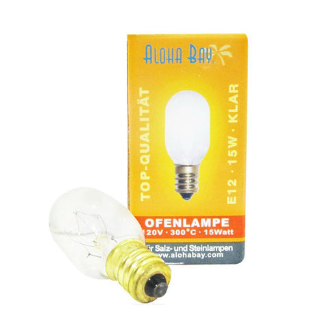ALOHA BAY - Himalayan Salt Lamps Replacement Bulb 15 Watt