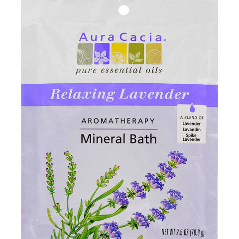 AURA CACIA - Aromatherapy Mineral Bath Relaxing Lavender