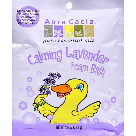 AURA CACIA - Calming Lavender Foam Bath for Kids