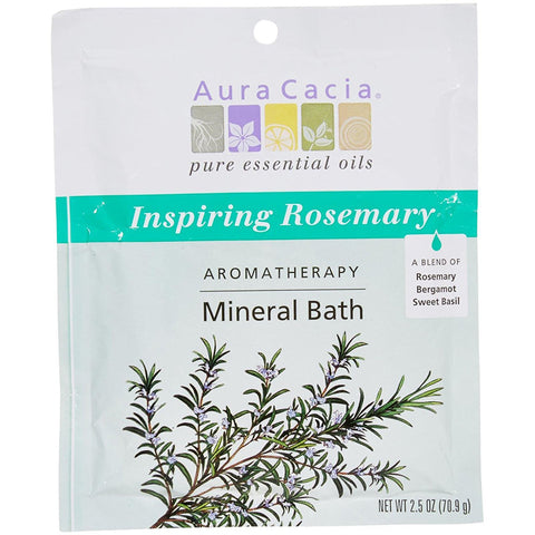 AURA CACIA - Aromatherapy Mineral Bath, Inspiring Rosemary
