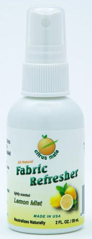 CITRUS-MATE - Fabric Refresher Lemon Mist - 2 fl. oz. (59 ml)
