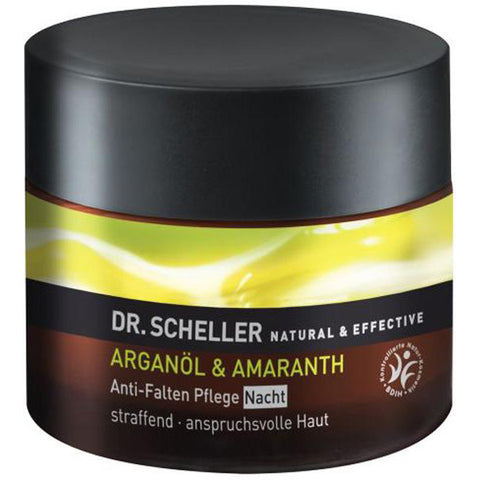 DR. SCHELLER - Argan Oil & Amaranth Anti-Wrinkle Night Care