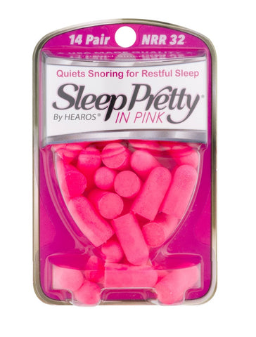 HEAROS - Sleep Pretty In Pink Women's Ear Plugs