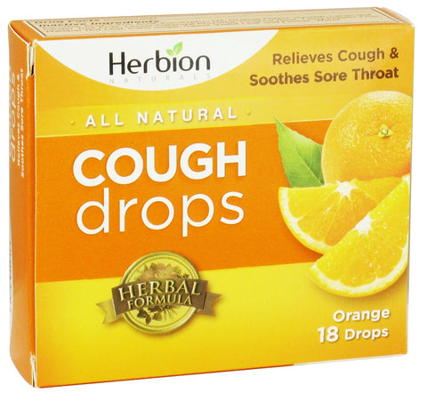 HERBION Cough Drops Orange