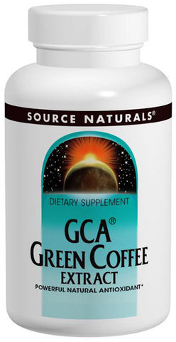 SOURCE NATURALS - GCA Green Coffee Extract - 60 Tablets