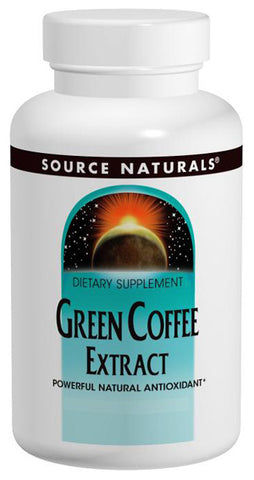 SOURCE NATURALS - Green Coffee Extract 500 mg - 120 Tablets