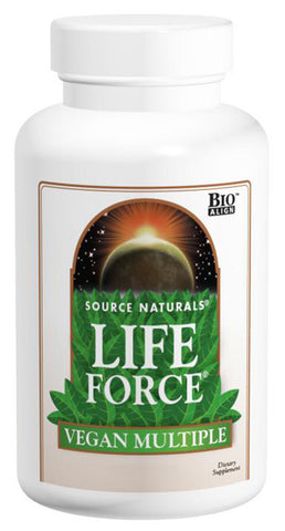 SOURCE NATURALS - Life Force Vegan Multiple - 60 Tablets