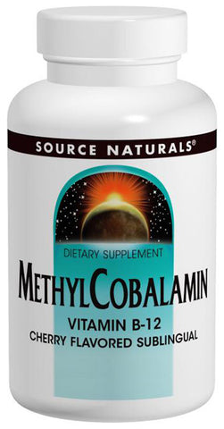 SOURCE NATURALS - MethylCobalamin 5 mg Fast Melt - 30 Tablets