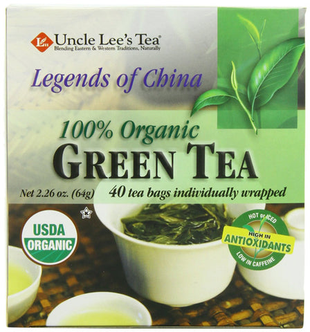UNCLE LEE'S TEA - Legends Of China Organic Green Tea