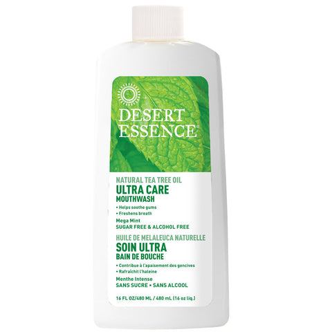 DESERT ESSENCE - Tea Tree Oil Ultra Care Mouthwash Mega Mint