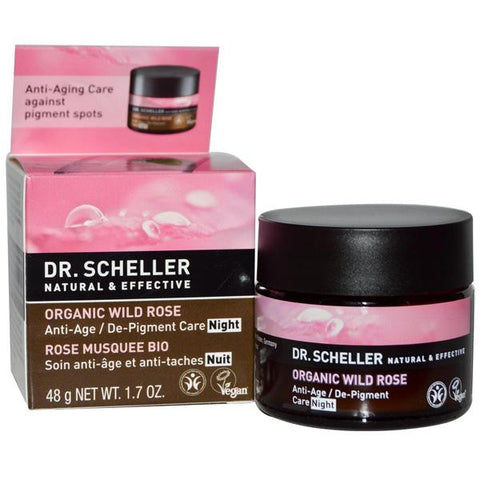 DR. SCHELLER - Anti-Age De-Pigment Night Care Cream Organic Wild Rose