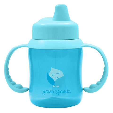 GREEN SPROUTS - Non-Spill Sippy Cup Aqua