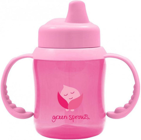 GREEN SPROUTS - Non-Spill Sippy Cup Pink