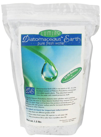 LUMINO WELLNESS - Diatomaceous Earth Pure Fresh Water