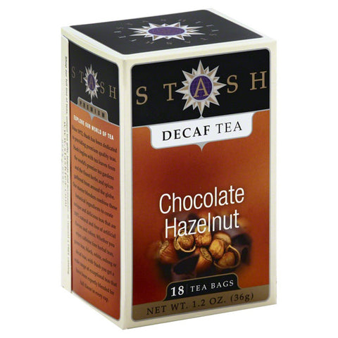 STASH TEA - Chocolate Hazelnut Decaffeinated Black Tea