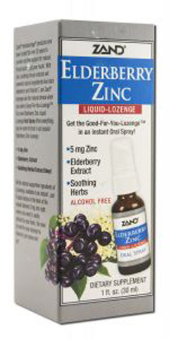 ZAND - Elderberry Zinc Liquid-Lozenge - 1 fl. oz. (30 ml)