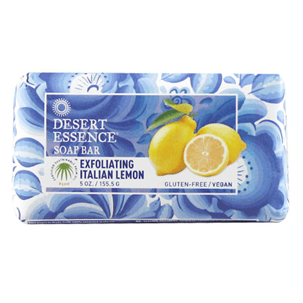 DESERT ESSENCE - Exfoliating Italian Lemon Bar Soap