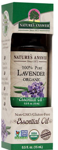 NATURES ANSWER - Essential Oil Organic Lavender