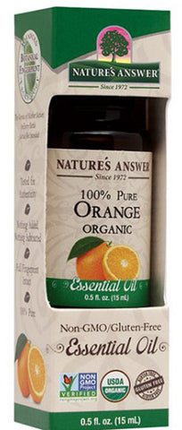 NATURES ANSWER - Essential Oil Organic Orange