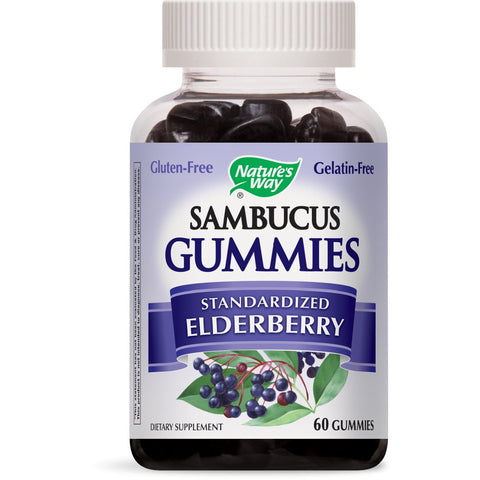 NATURES WAY - Sambucus Gummies Standardized Elderberry