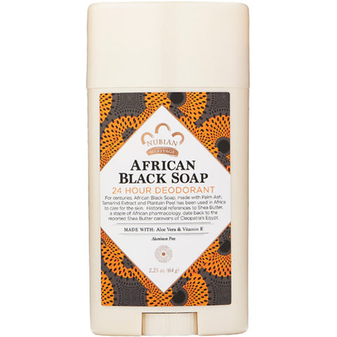 NUBIAN HERITAGE - African Black Soap 24 Hour Deodorant
