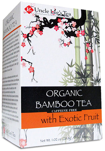 UNCLE LEE'S TEA  - Organic Bamboo Tea Exotic Fruit
