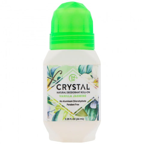 CRYSTAL - Mineral Deodorant Roll-On, Vanilla Jasmine