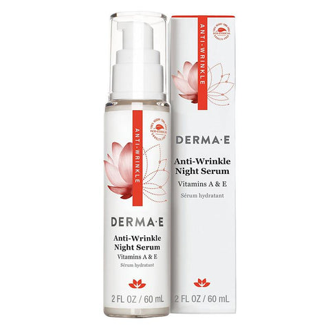 DERMA E - Anti-Wrinkle Night Serum with Vitamins A and E