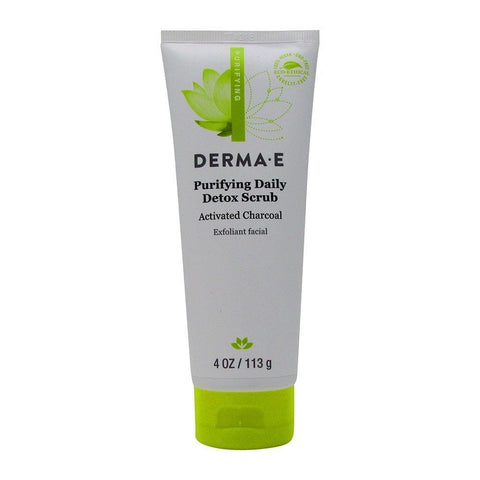 DERMA E - Purifying Daily Detox Scrub Activated Charcoal