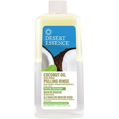 DESERT ESSENCE - Coconut Oil Dual Phase Pulling Rinse