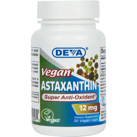 DEVA - Vegan Astaxanthin Super Anti-Oxidant 12 mg