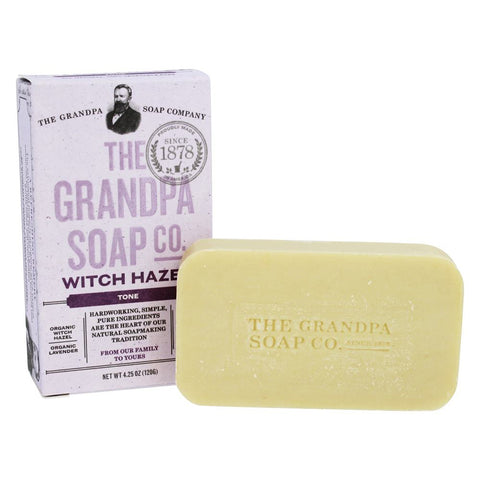 THE GRANDPA SOAP - Face & Body Bar Soap Tone Witch Hazel