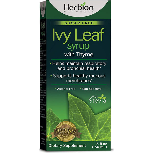 HERBION Ivy Leaf Cough Syrup with Thyme 5 fl. oz. (150 ml) Vitamin Grocer UK