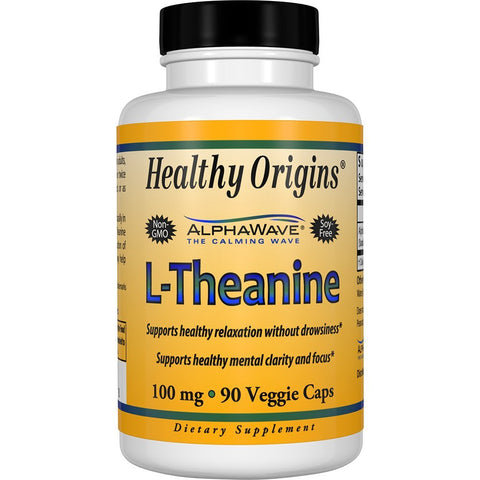 HEALTHY ORIGINS - L-Theanine 100 mg AlphaWave
