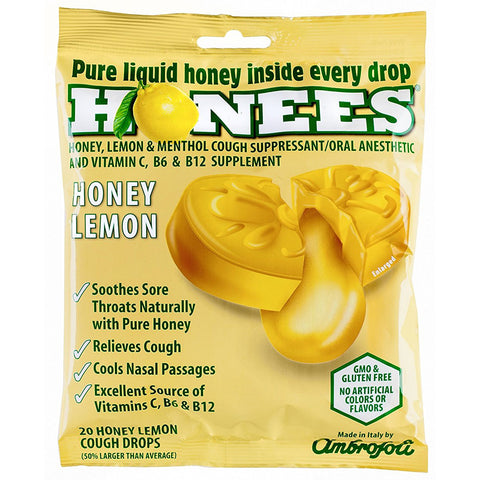 HONEES - Honey Lemon Menthol