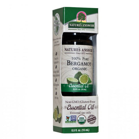 NATURE'S ANSWER - Organic Essential Oil, 100% Pure Bergamot