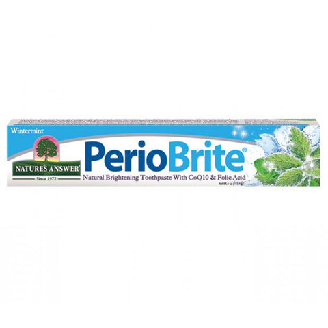 NATURE'S ANSWER - Periobrite Natural Toothpaste Wintermint