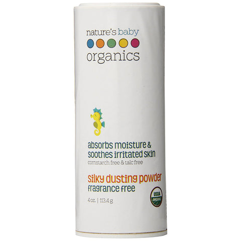NATURE'S BABY - Silky Dusting Powder, Fragrance Free