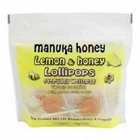 PRI - Children's Lemon and Manuka Honey Lollipops