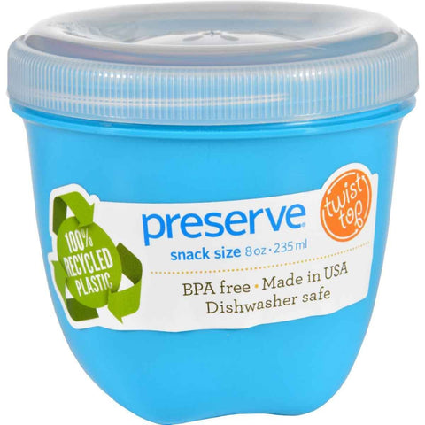 PRESERVE - Aquamarine Mini Round Food Storage Container