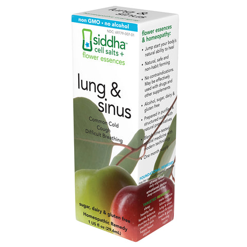 SIDDHA - Lung and Sinus Homeopathic Liquid