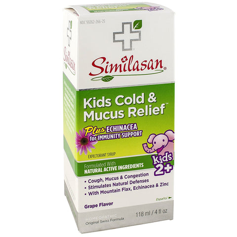 SIMILASAN - Kids Cold and Mucus Relief, Grape