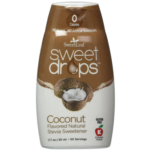 SWEET LEAF - Sweet Drops Liquid Stevia Sweetener, Coconut